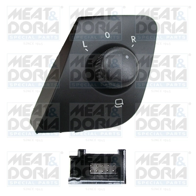 Switch, exterior mirror adjustment
